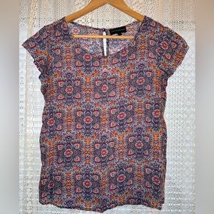 Cynthia Rowley Medium Short Sleeve Blouse